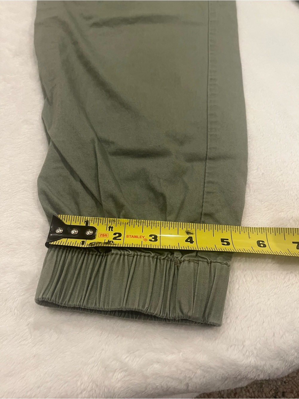 Land N Sea Olive Green Joggers - Size 8 - Picture 6 of 9